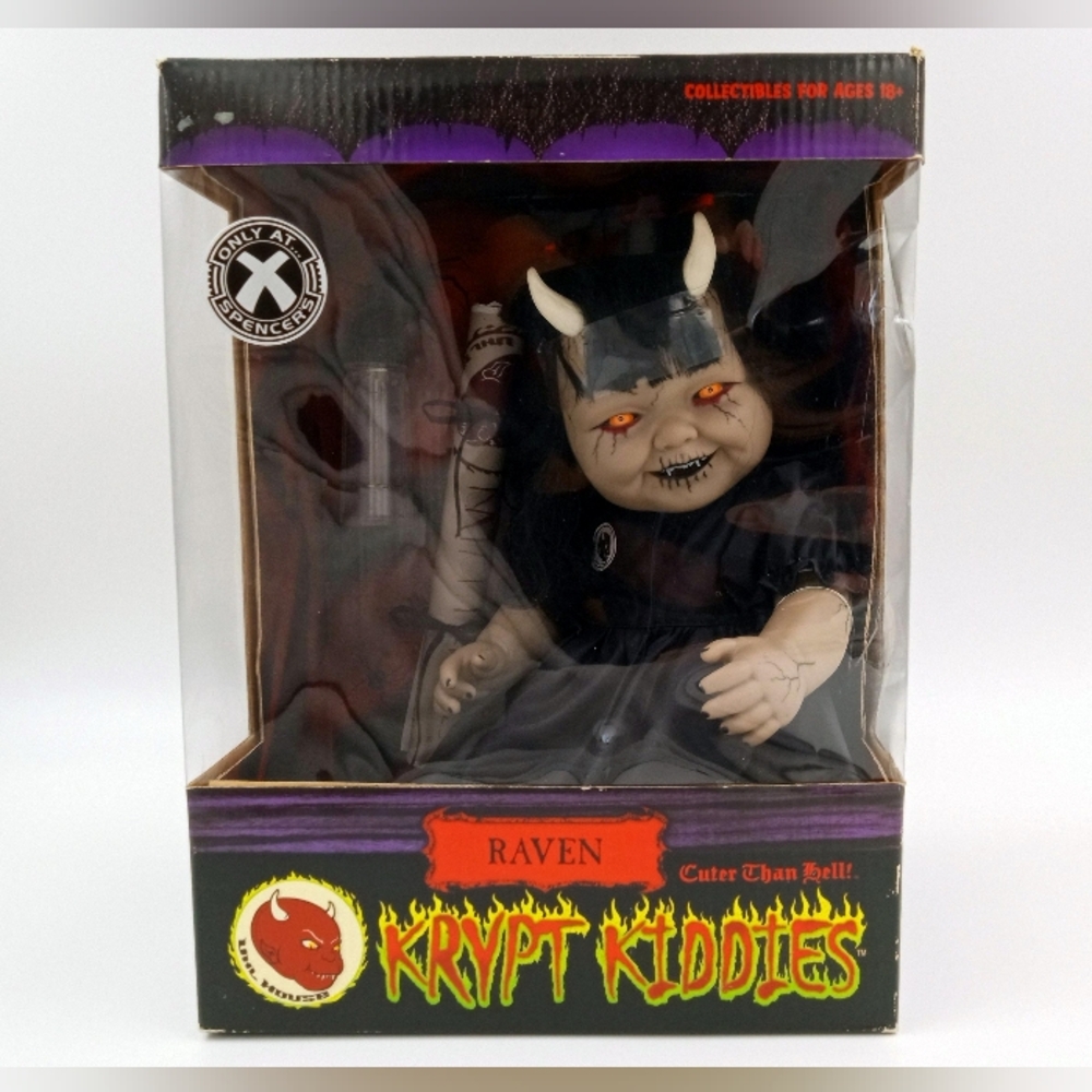 UHL House Spencer's Exclusive Krypt Kiddies Series 1 Raven